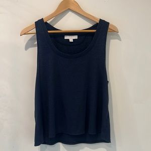 SPIRITUAL GANGSTER Love Wins Metallic Crop Tank